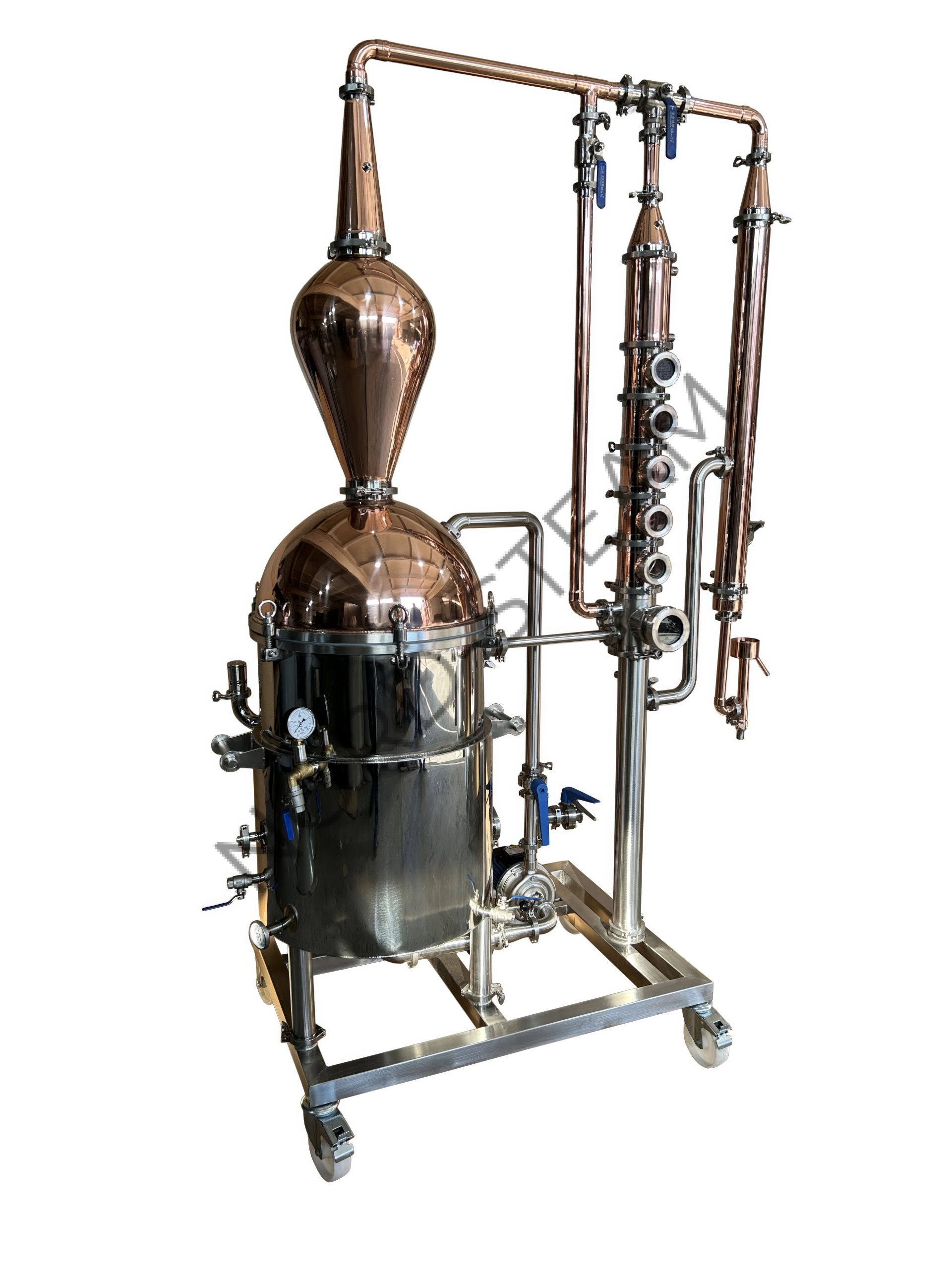 Самогонный аппарат(пвк) 100 с комплектом для дистилляции